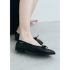 W RIBBON FLAT SHOES