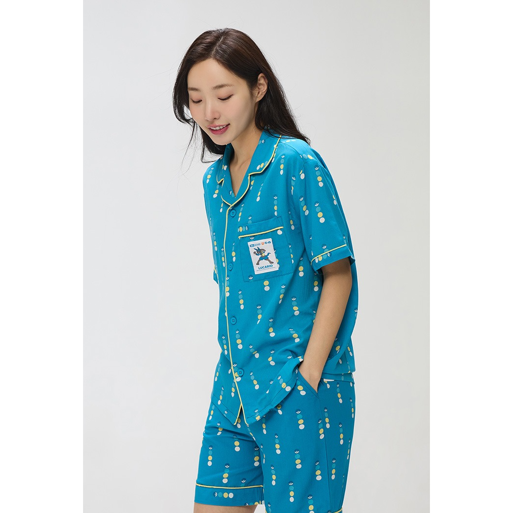 (Pokémon 2025) Pokémon Ball Short Sleeve Pyjamas