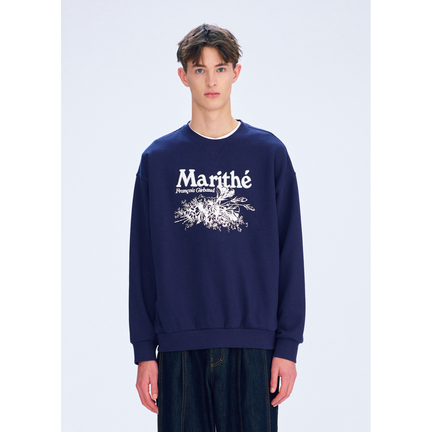 FLOWER OVERSIZED SWEATSHIRT
