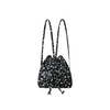 LOGO LEOPARD STRING BACKPACK