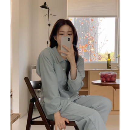 J'eu Bene Corduroy Pyjama Set