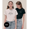[2PACK] GRAPHIC + SMALL LOGO T-SHIRT SET