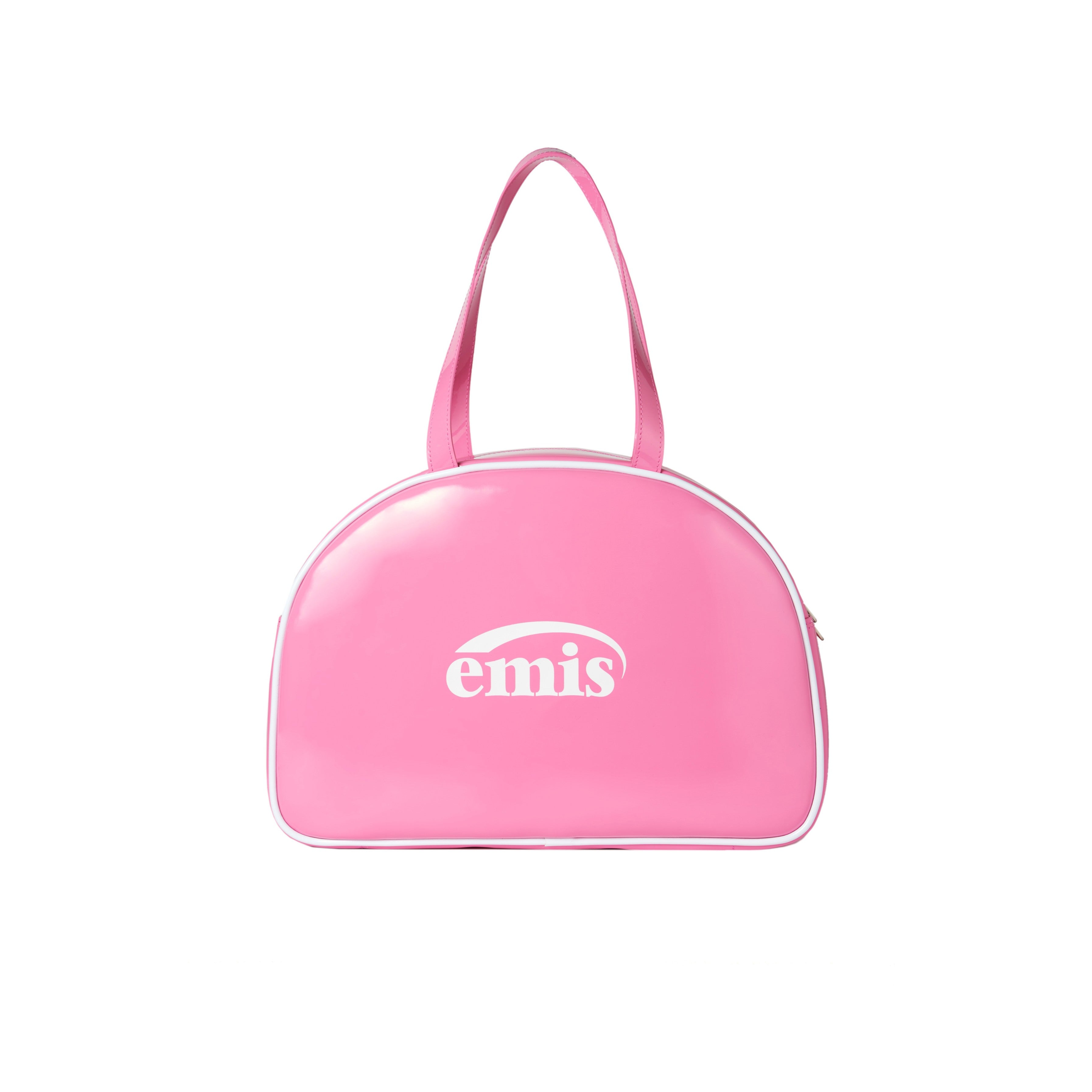 ENAMEL ROUND HALF BAG