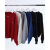 Cosegg Embroidery Two Way Knit Zip-up Cardigan