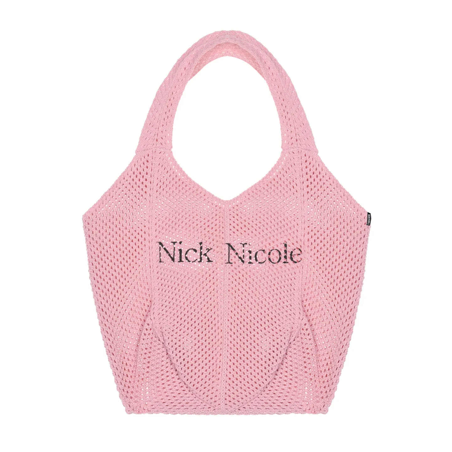 NICOLE CROCHET KNIT BAG