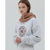 STITCH CROP SWEATSHIRT