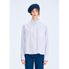 W OVERFIT EMBLEM CROP SHIRT