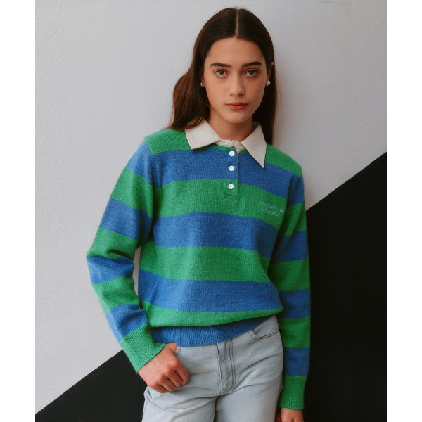 STRIPE PK KNIT