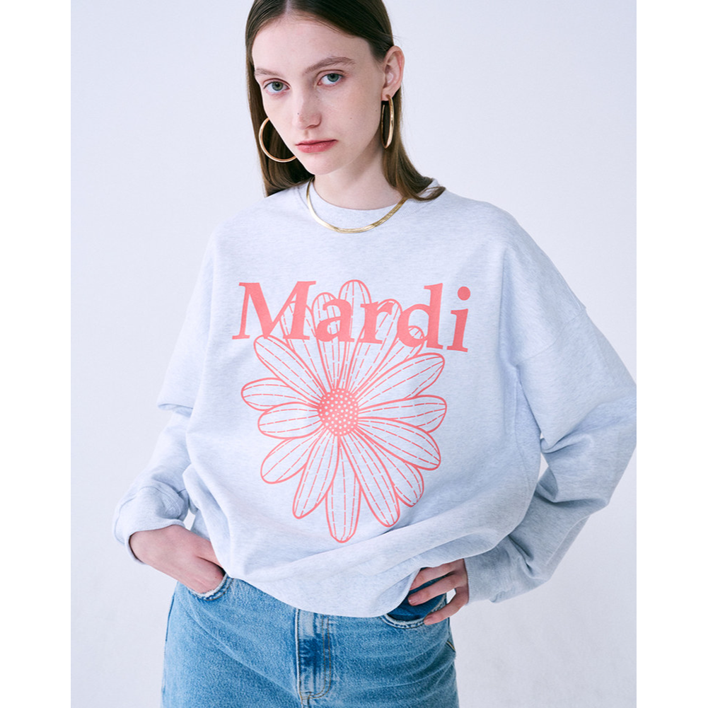 SWEATSHIRT FLOWERMARDI