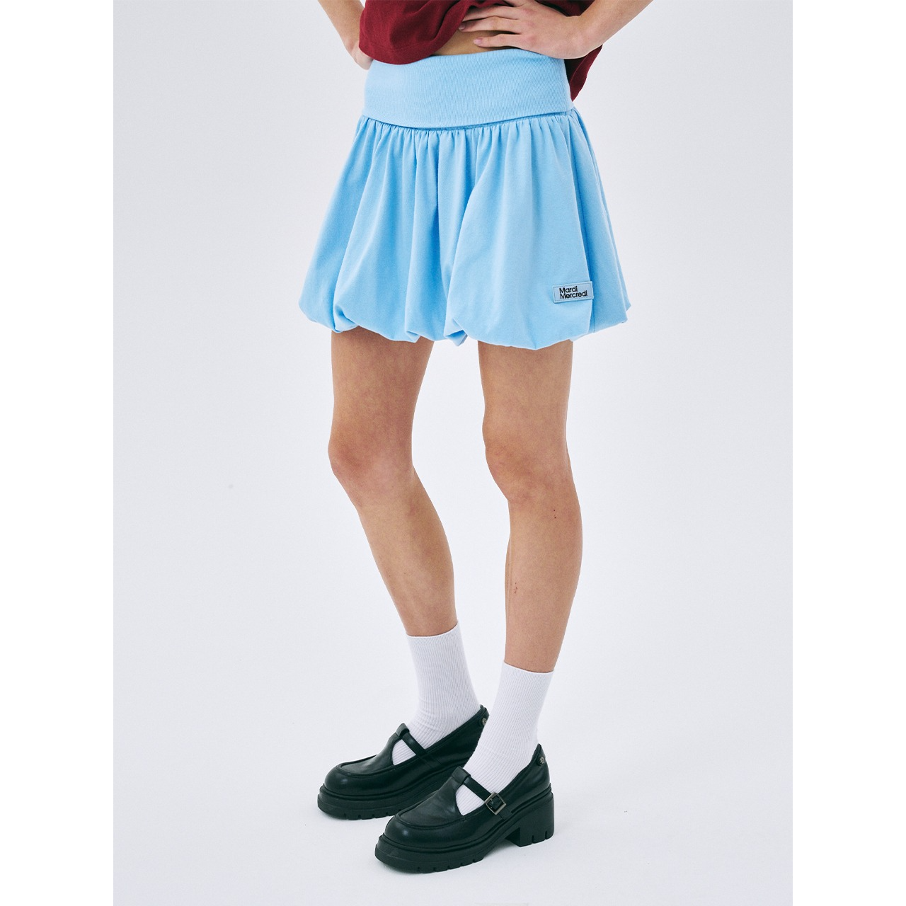 VOLUME MINI SKIRT