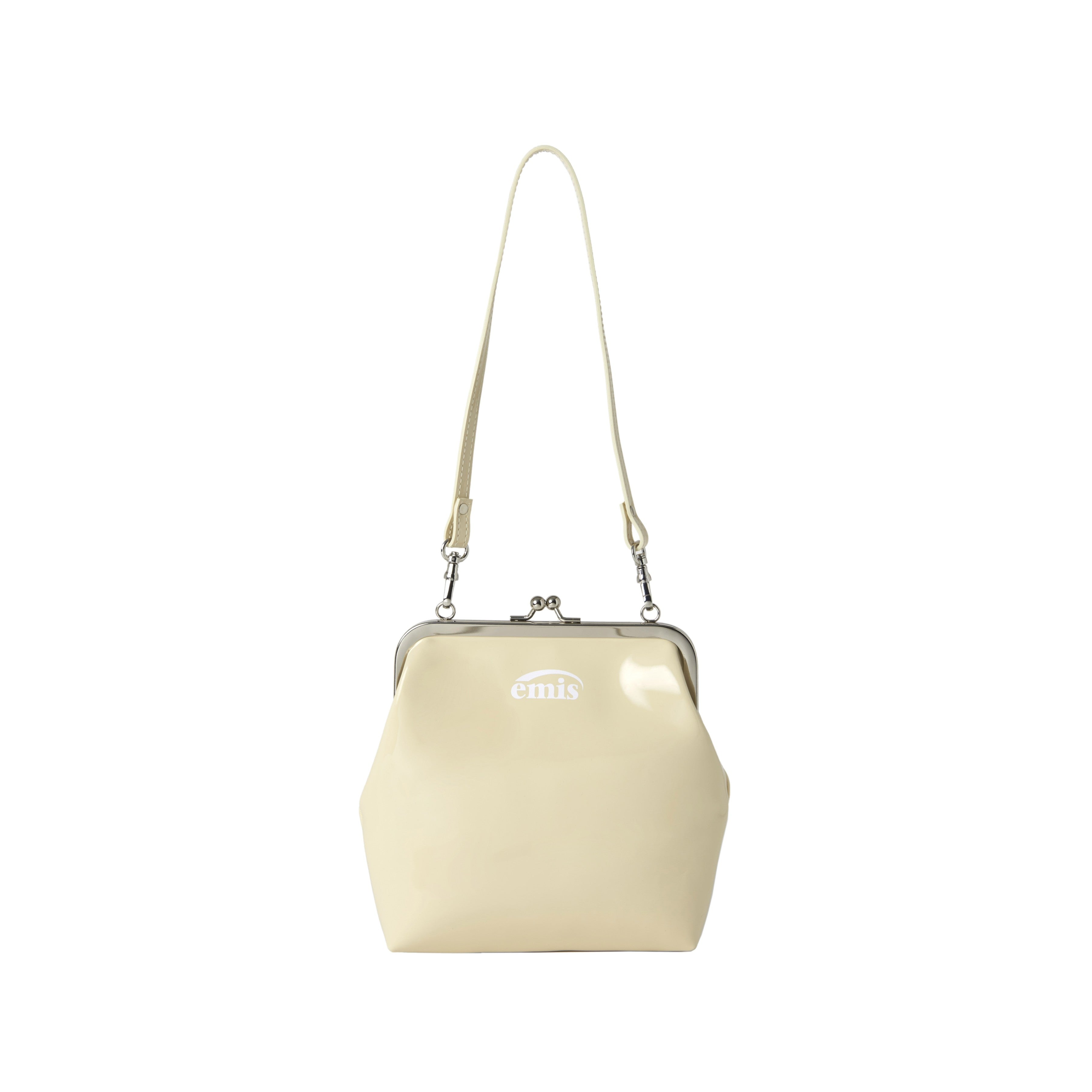 NEW LOGO ENAMEL FRAME PURSE