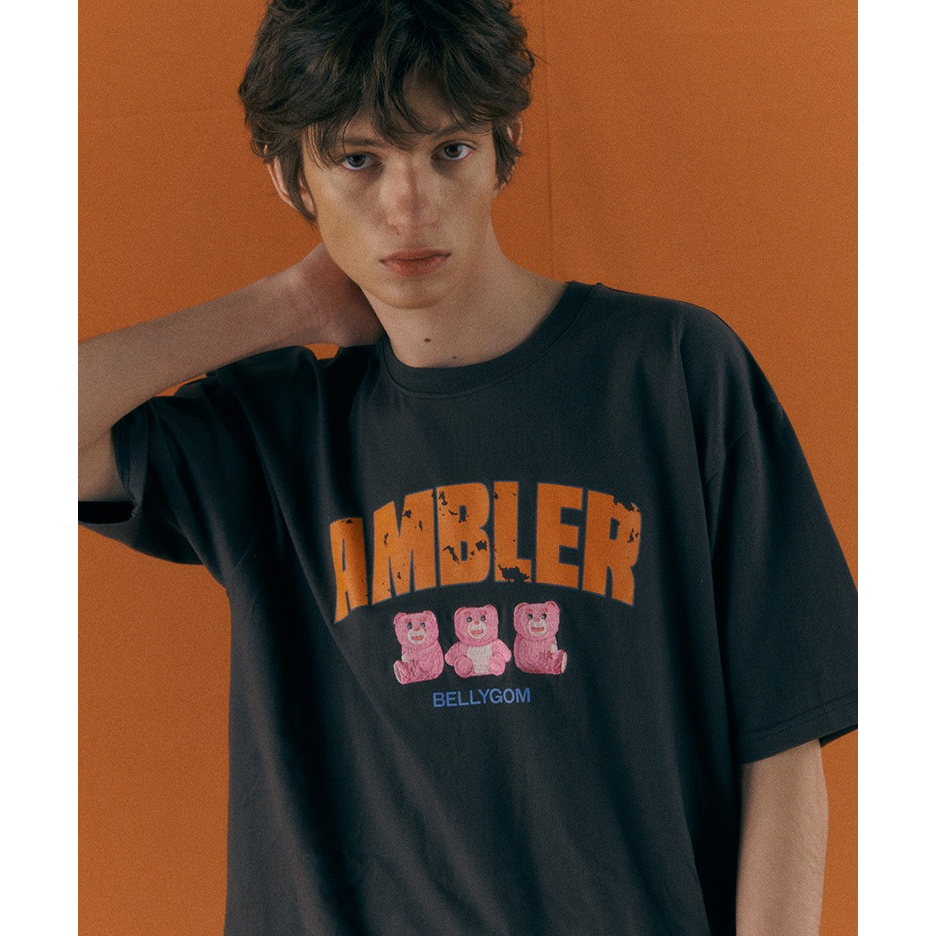 Three Belly Overfit Short Sleeve T-shirt