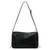 GAEL METAL LOGO SHIRRING SIDE STRING CROSS BAG UNISEX