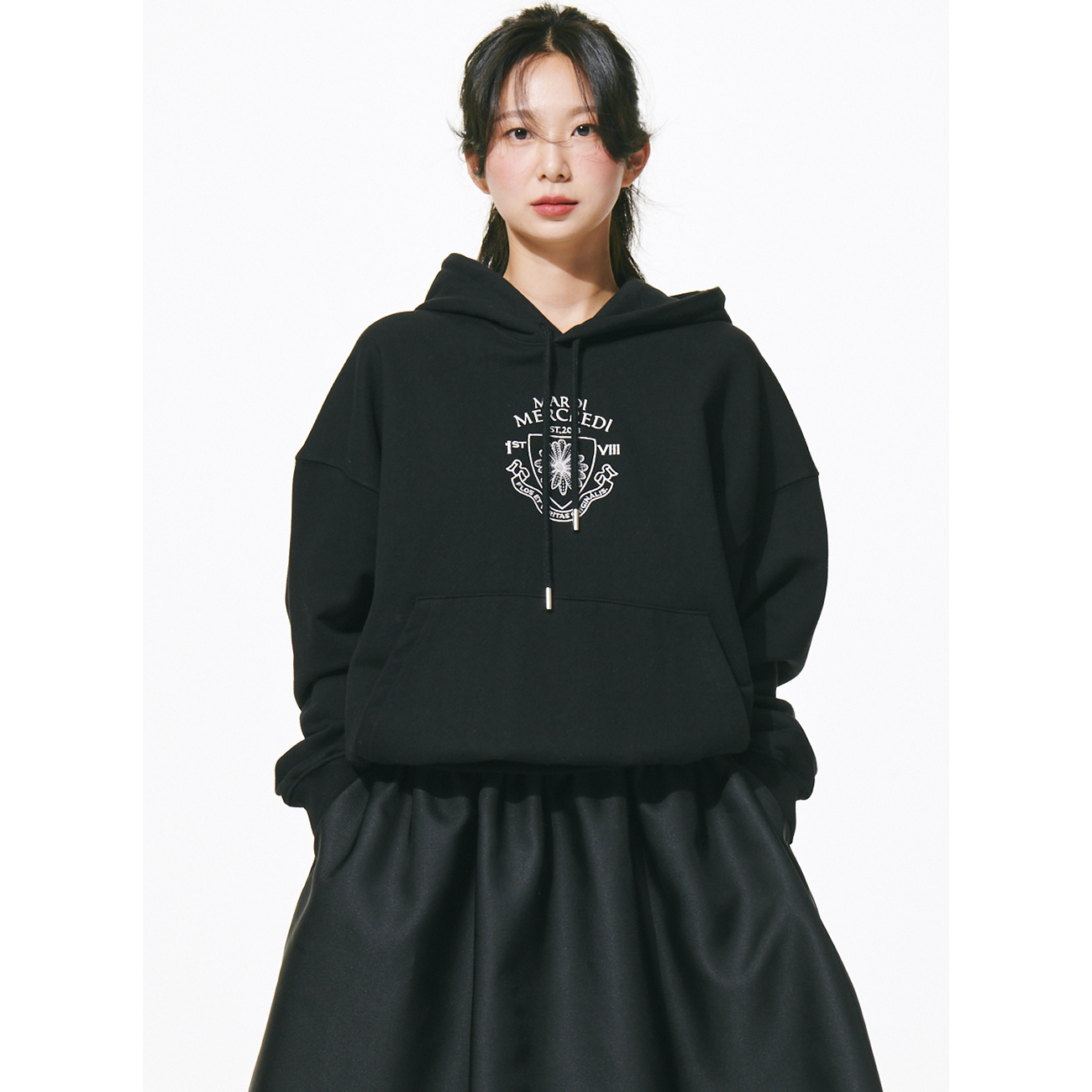 HOODY ALUMNI SMALL EMBLEM NEEDLEWORK