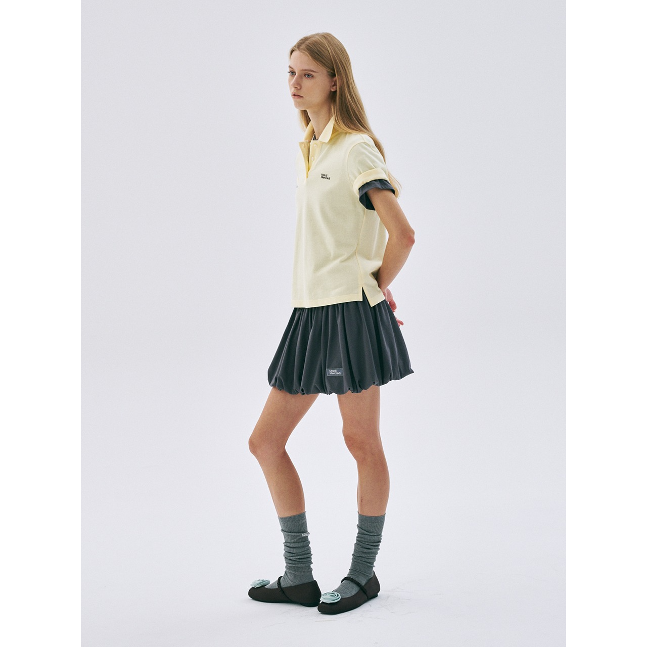 VOLUME MINI SKIRT
