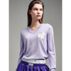 WOOL CROPPED V NECK CLOVERMARDI
