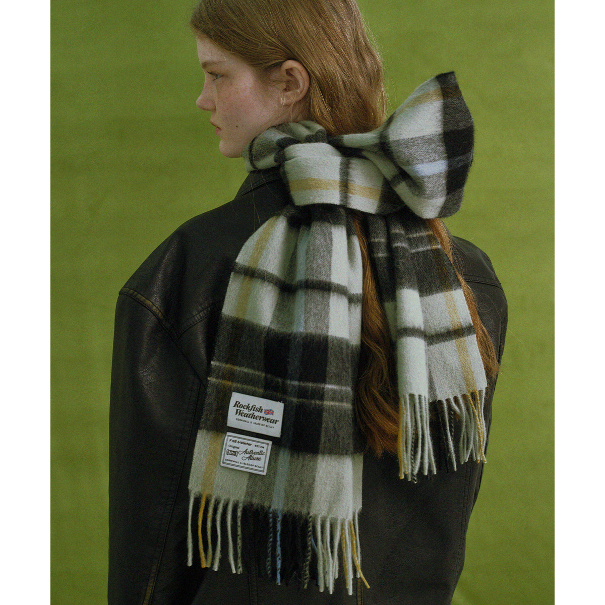 [2024] CLASSIC WOOL CHECK MUFFLER