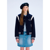 CHAIN LOGO VARSITY JACKET