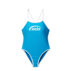 LOGO V-BACK STRAP SWIMSUIT