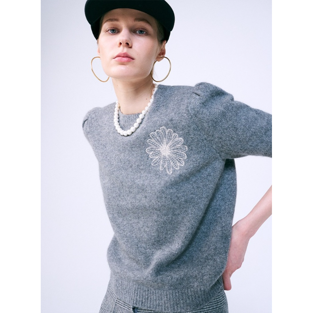 RACCOON BLENDED TOP SHORT SLEEVE