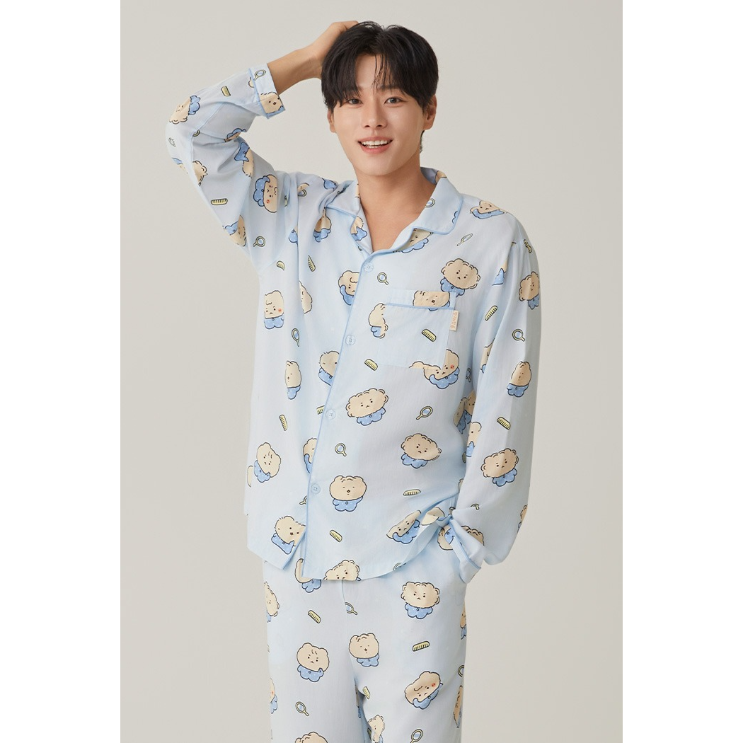 (The Broken Bear 2024) Cute Even When They Are Messed Up Long Sleeve Pyjamas