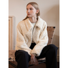Leo Shearing Zip-up Jumper