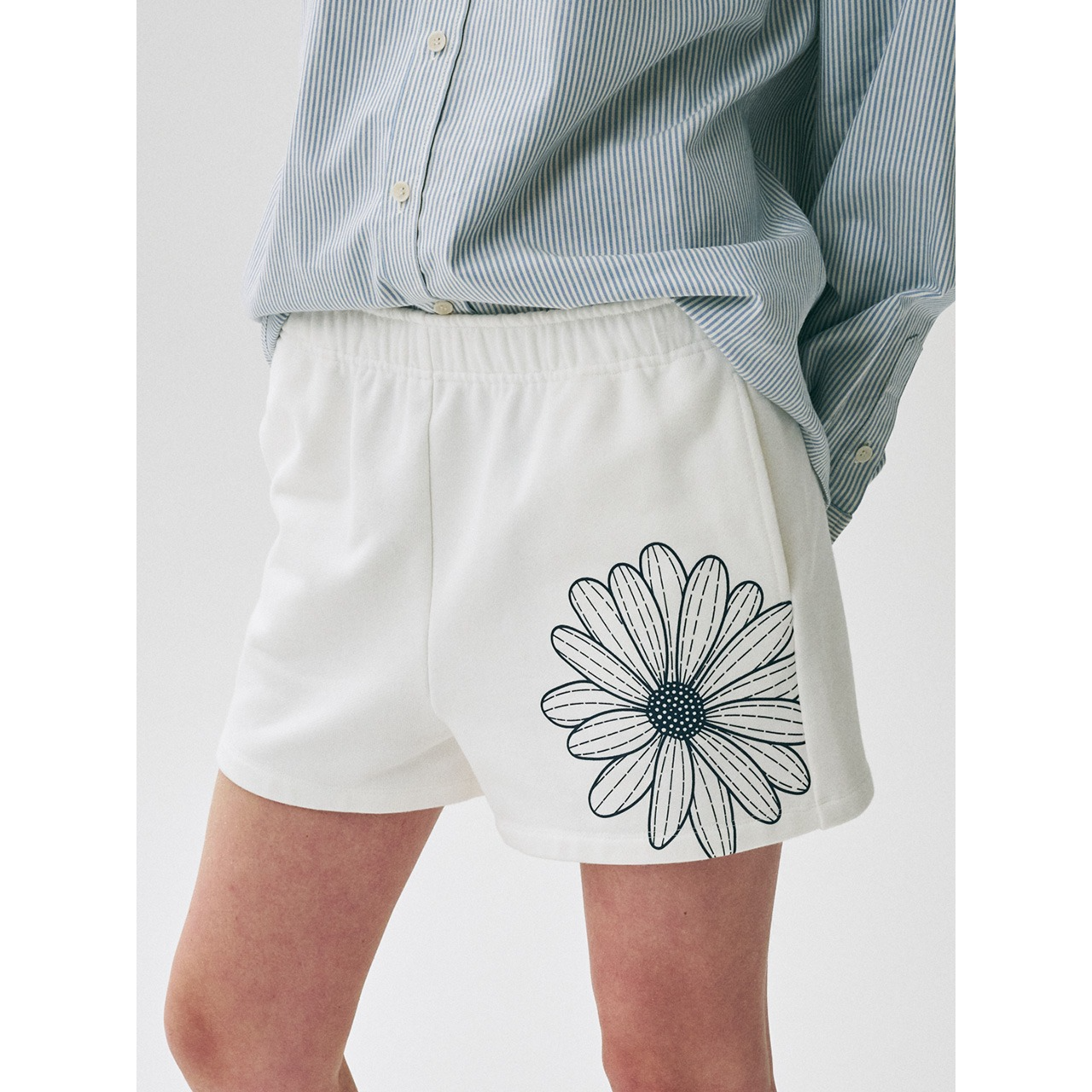 SWEAT SHORTS FLOWER