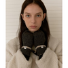 Line Knit Gloves