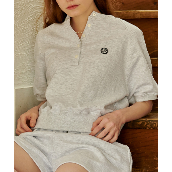HENRYNECK HALF SWEATSHIRT