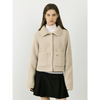 BOUCLE BINDING KNIT JUMPER
