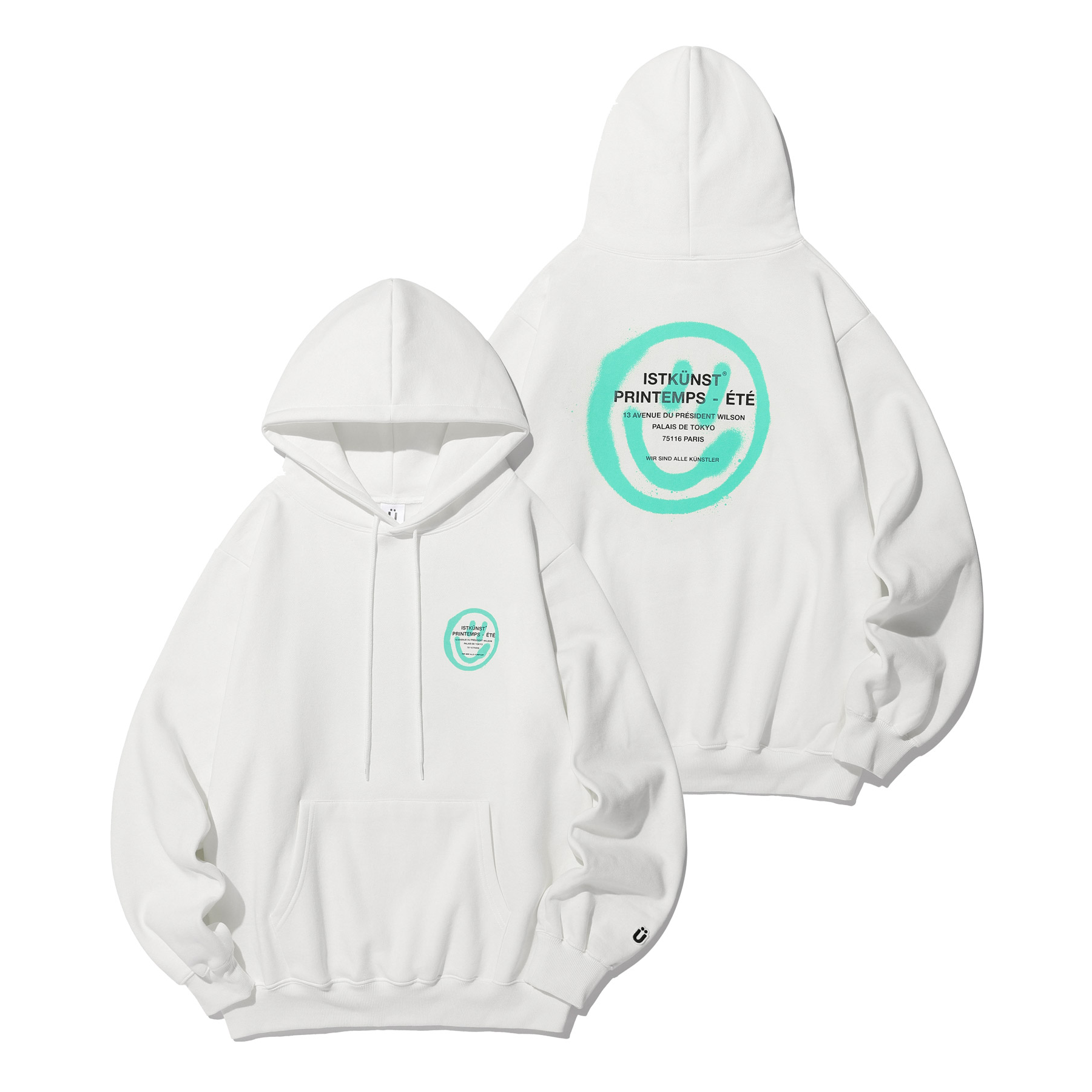 LOGO & SMILEY HOODIE