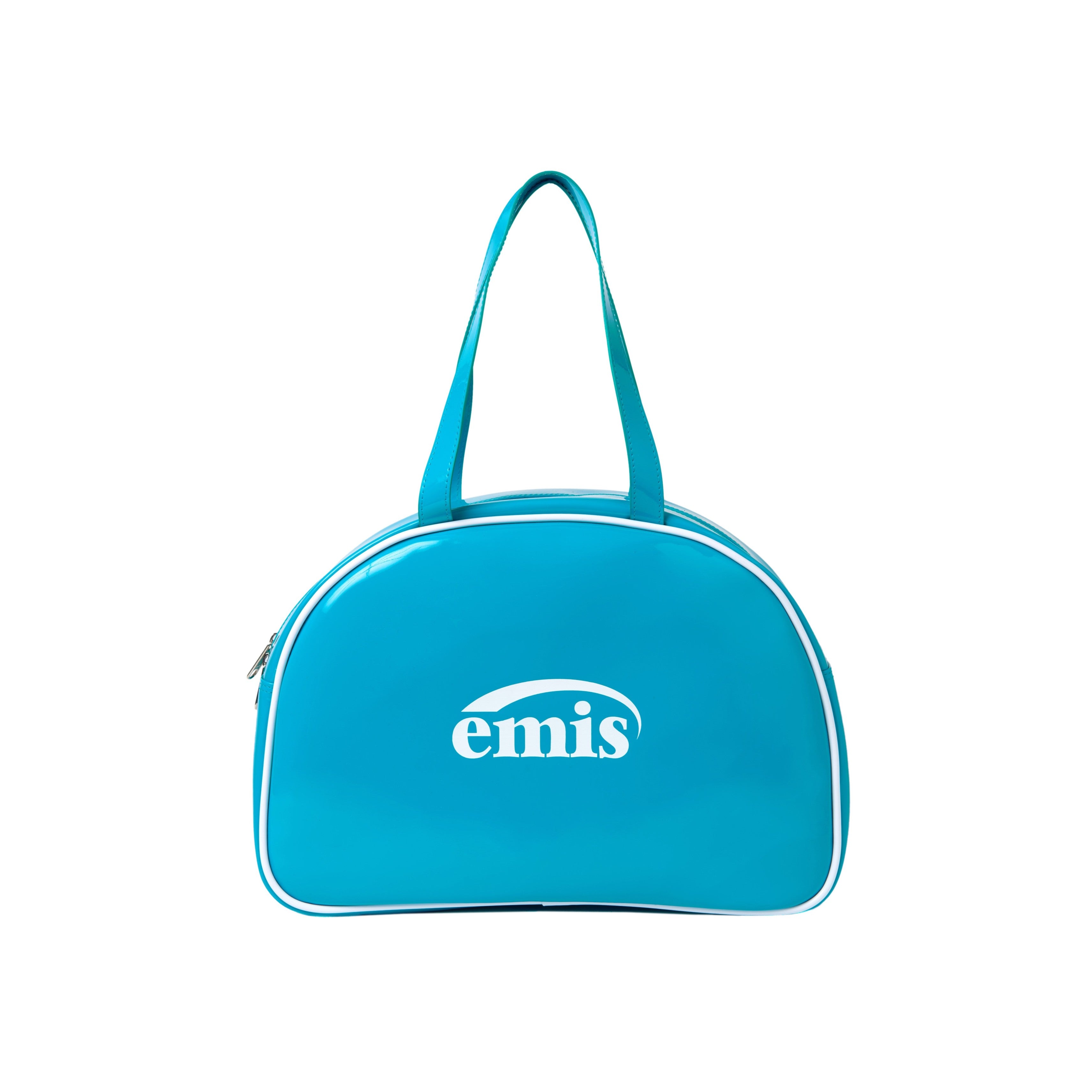 ENAMEL ROUND HALF BAG