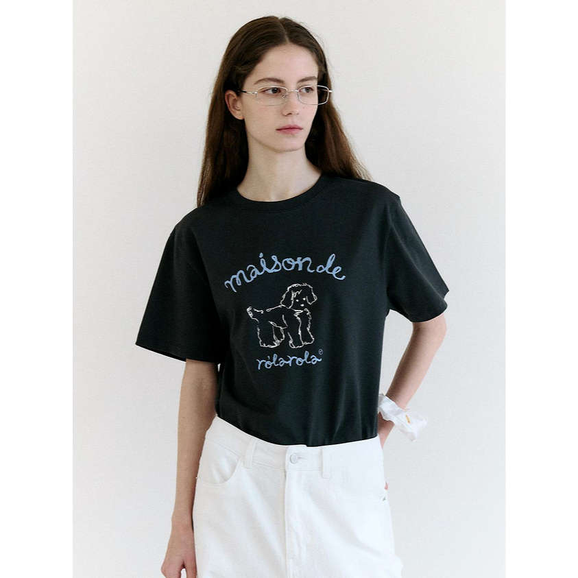 MAISON ROLA PUPPY FRIENDS T-SHIRT
