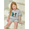 ENFANT M LOGO SWEAT HALF TEE