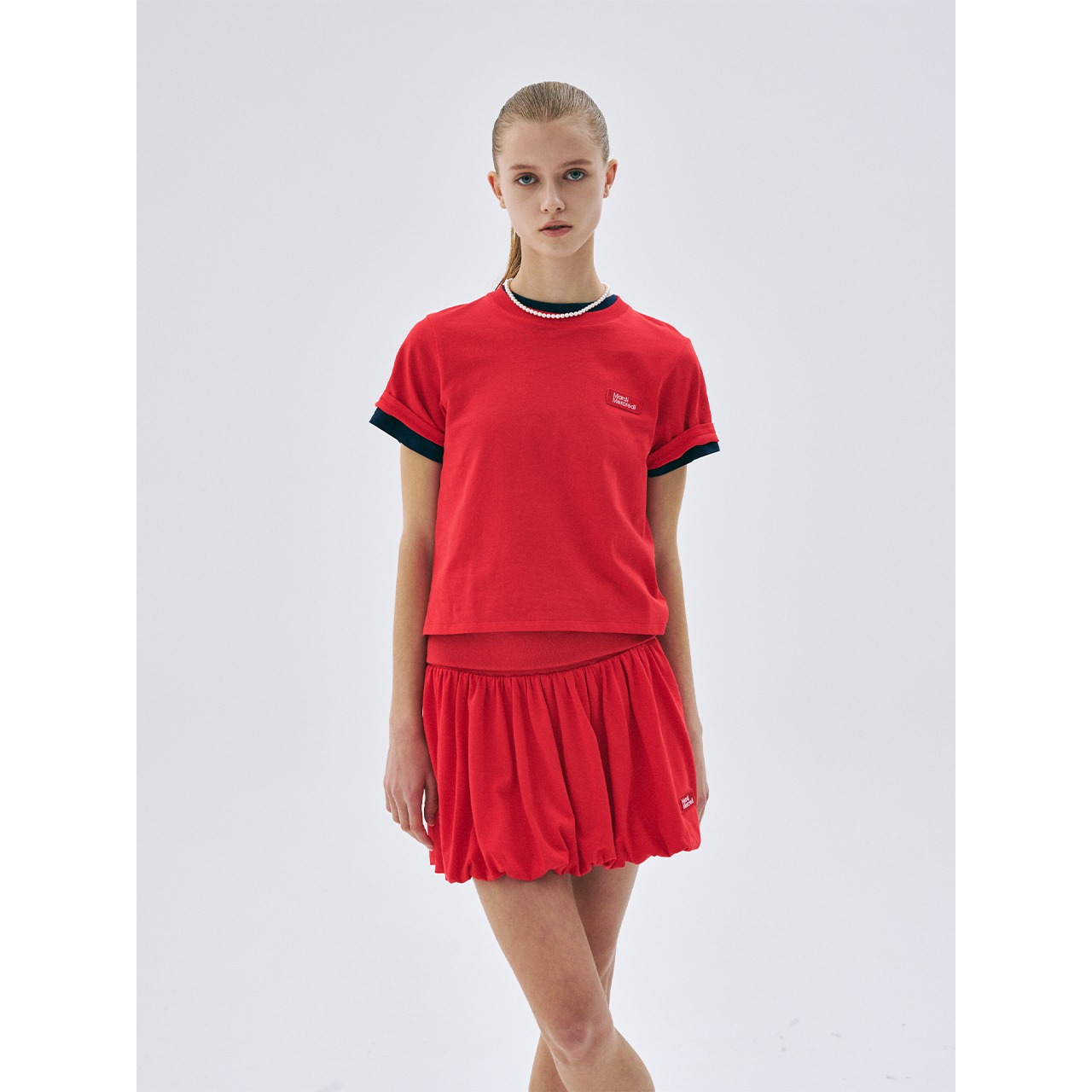 VOLUME MINI SKIRT