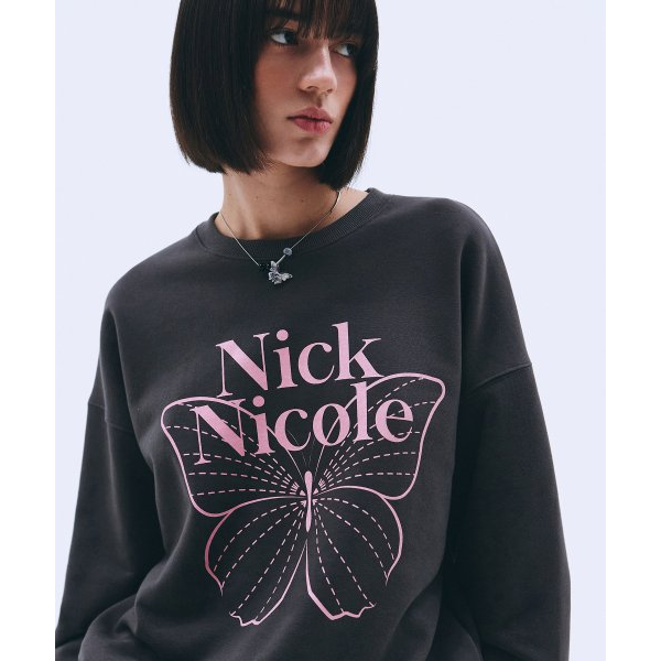 BUTTERFLY SIGNATURE SWEATSHIRT