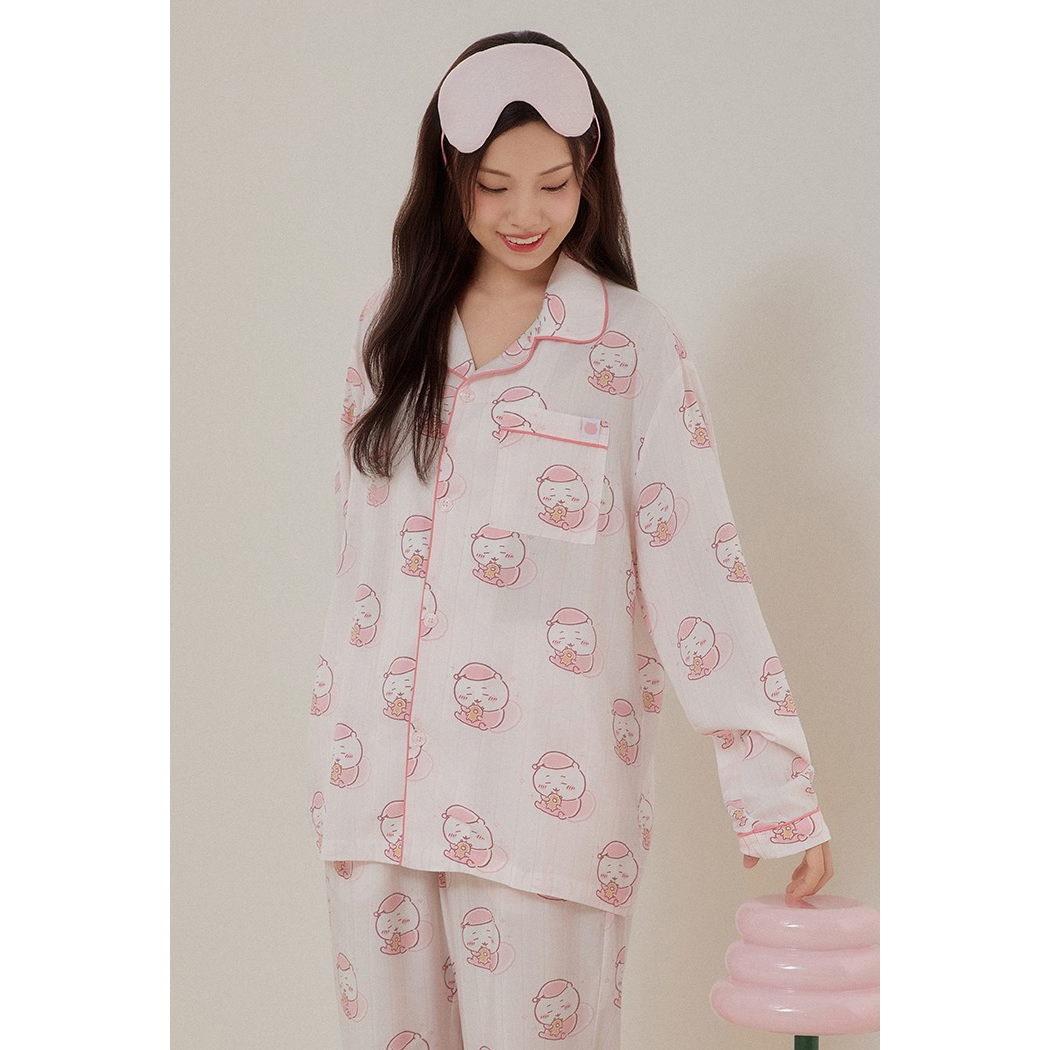 (Chiikawa 2025) Small and Cute Long-Sleeved Pyjamas