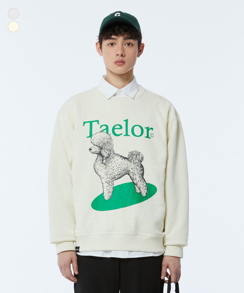 GROOVERHYME Taelor Series Poodle Sweatshirt