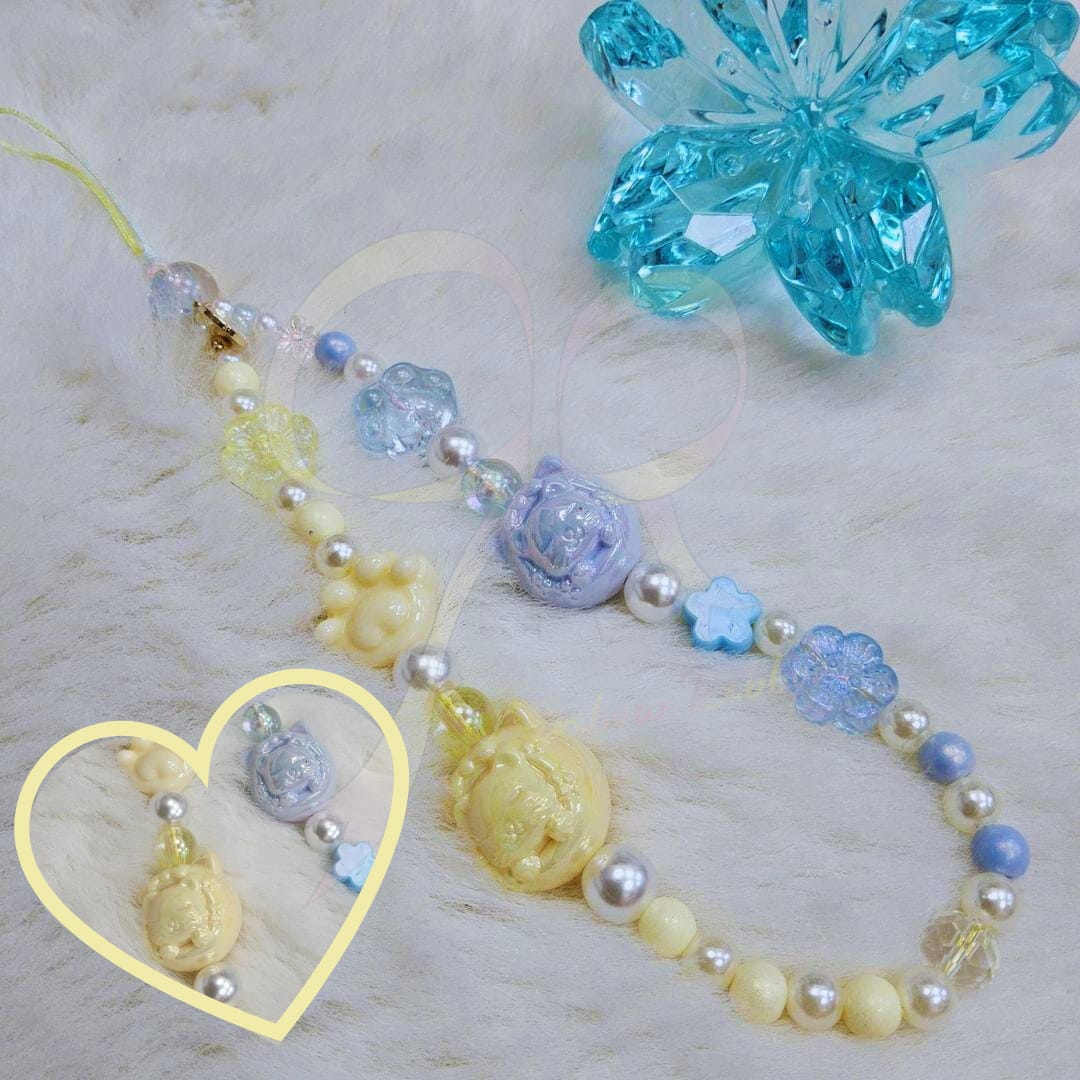 Kitten's Love Phone Strap
