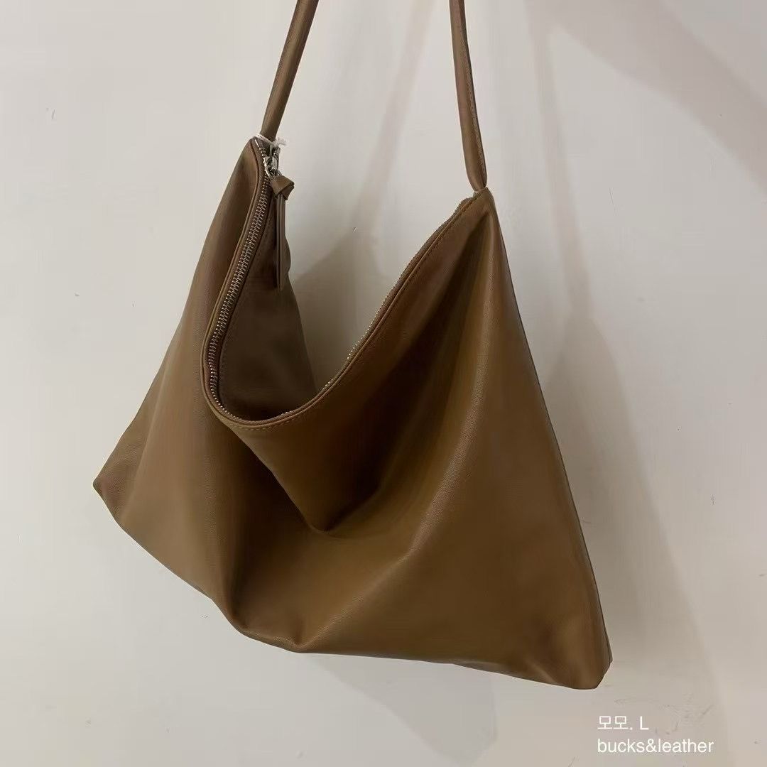 ♥︎bucks&leather♥︎新款真皮腋下單肩包大號