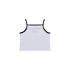 [Acmé de la Vie] ADLV X LISA GOTHIC LOGO CROP TANK TOP - WHITE