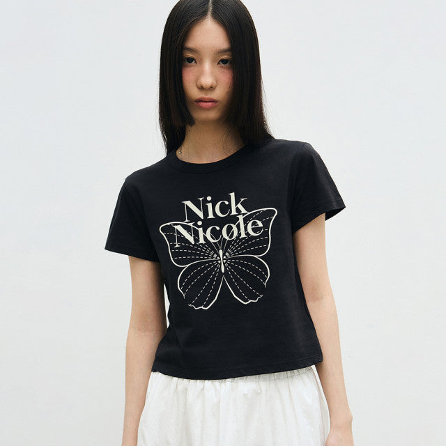 BUTTERFLY SIGNATURE CROP TOP