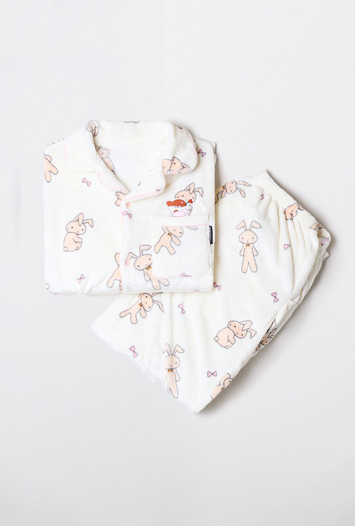 [Crayon Shinchan 2025] Can't stop Changgu sleep pajama 長袖珊瑚毛毛睡衣套裝