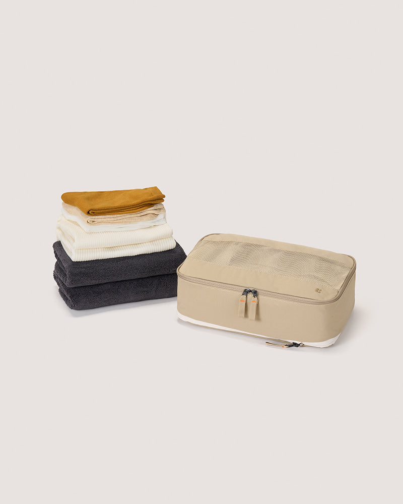 [Branden] Travel compression pouch light M Size 旅行壓縮收納袋