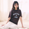 MAISON DE ROLA EMBROIDERY LOOSE FIT T-SHIRT