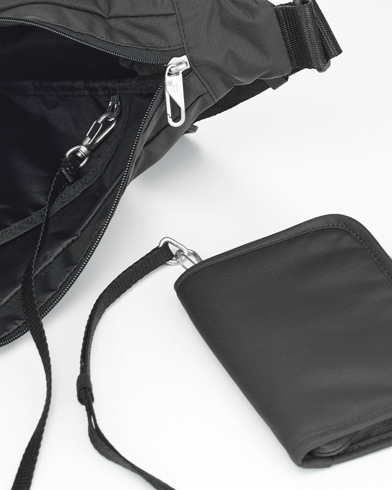 [Branden] Safe Cross Passport Wallet Bag