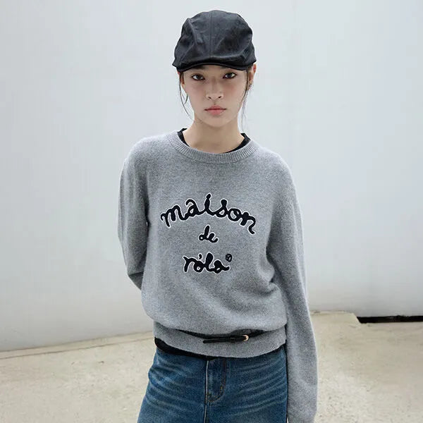 MAISON DE ROLA PATCHWORK KNIT