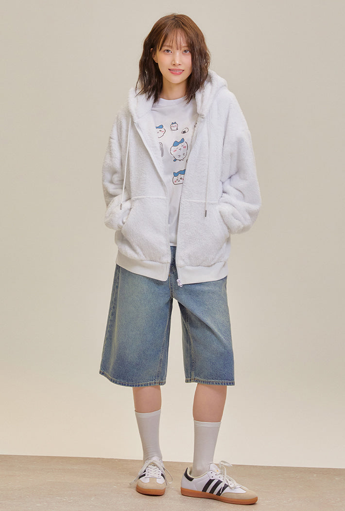 (Chiikawa 2025 FW) hooded Zip-Up 連帽拉鍊外套