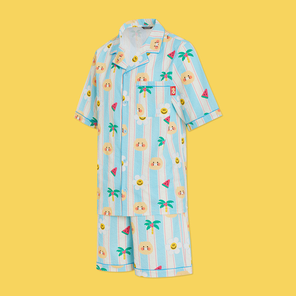 [Wiggle Wiggle X Kakao Friends] Cooling Pajamas for Men