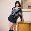 PLEATS MINI SKIRT